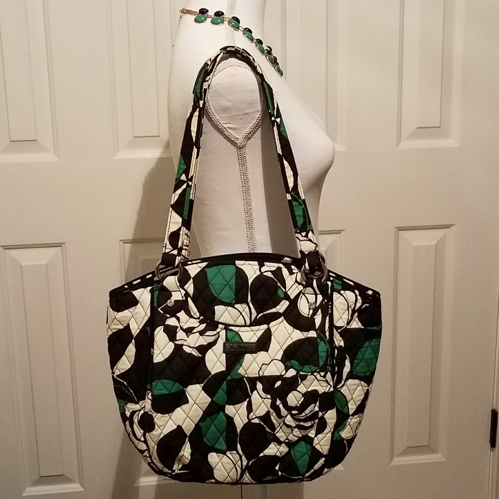 NWT Vera Bradley Glenna Satchel Imperial Rose